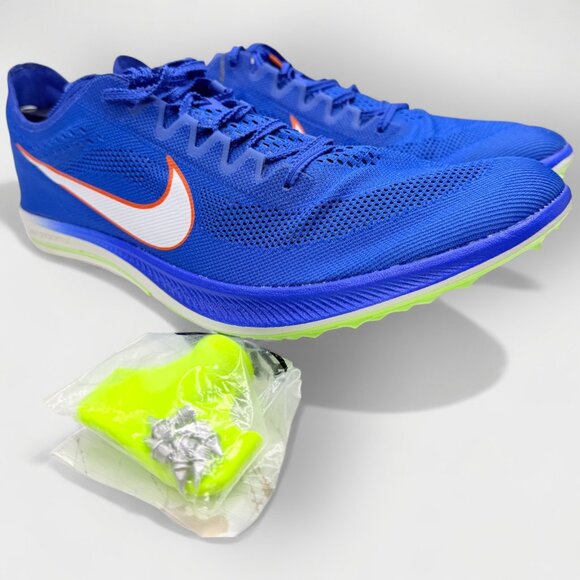 Nike ZoomX Dragonfly Racer Blue White Track Spikes Men’s Size 14 CV0400-400 NWOB - Picture 3 of 11